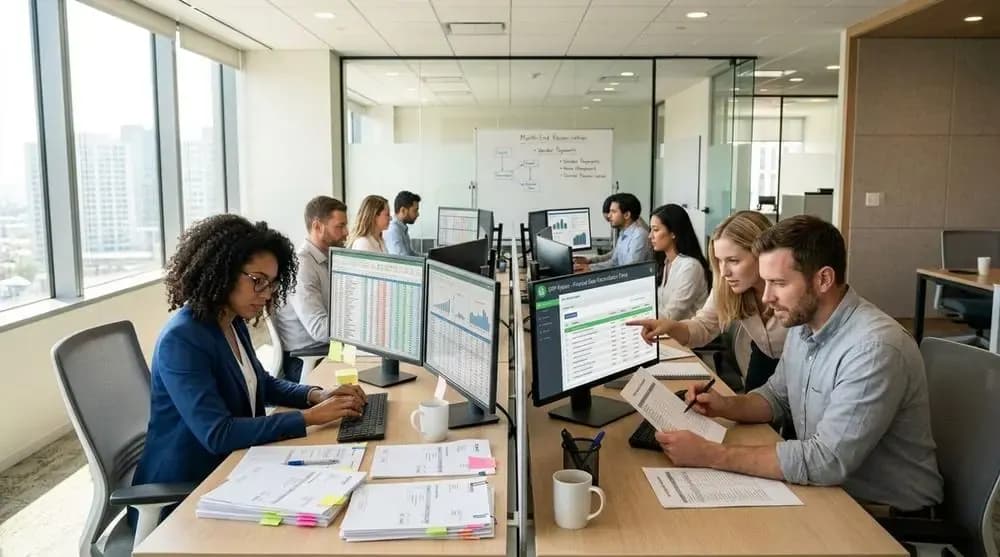 ZedSource back-office administrative specialists processing orders and financial reconciliations