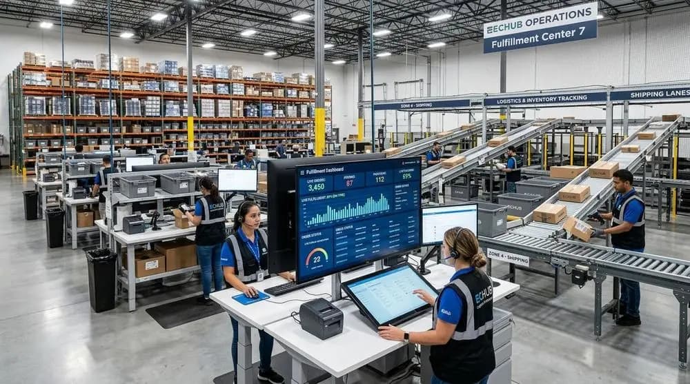E-Commerce order management and customer support operations