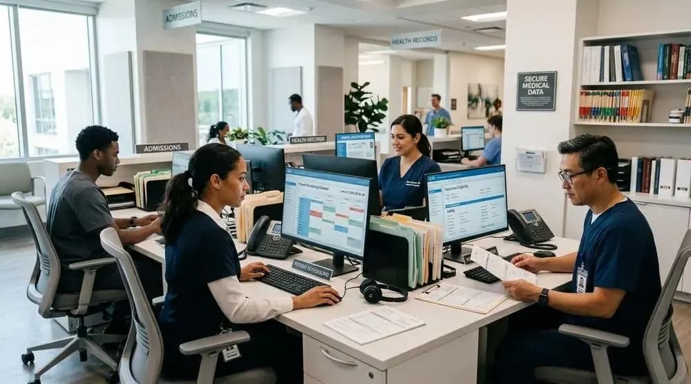 Healthcare and medical clinic intake scheduling and patient support